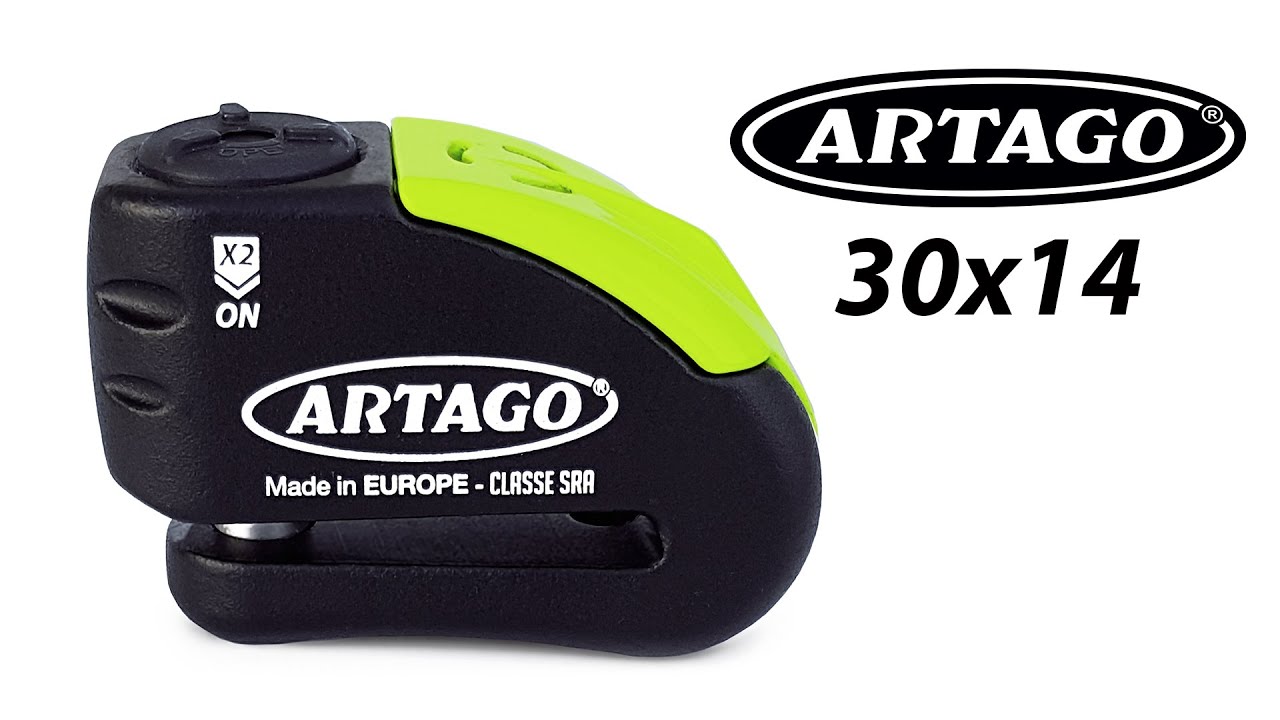 Trade Shop - Lucchetto Antifurto Bloccadisco Con Allarme Sonoro 110db Per  Moto Bici Xc-1534