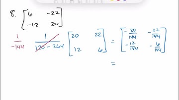 Algebra 2 3.8 Use Inverse Matrices to Solve Linear Systems