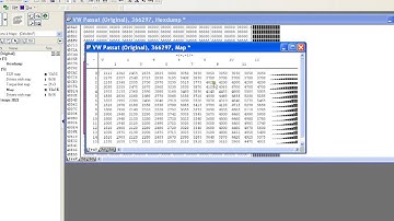 winols guide part 5. How to find MAF smoke map in EDC15 file