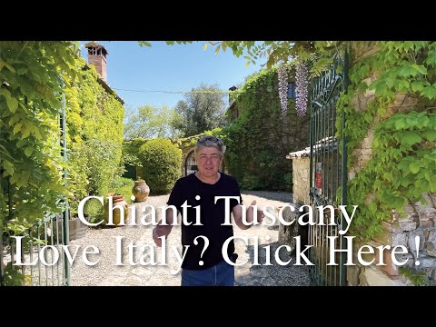 Where the Rich and Famous stay. CHIANTI TUSCANY.