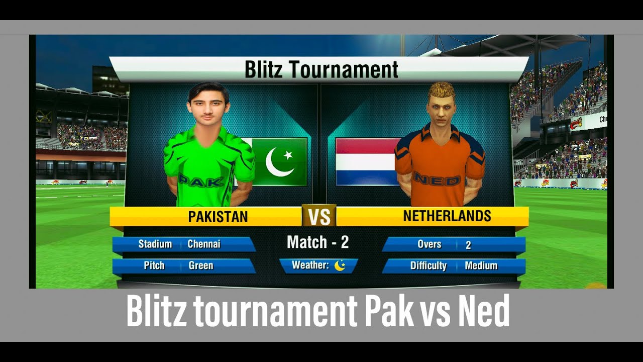 Pakistan Vs Netherlands Blitz 2nd Match Highlights Youtube