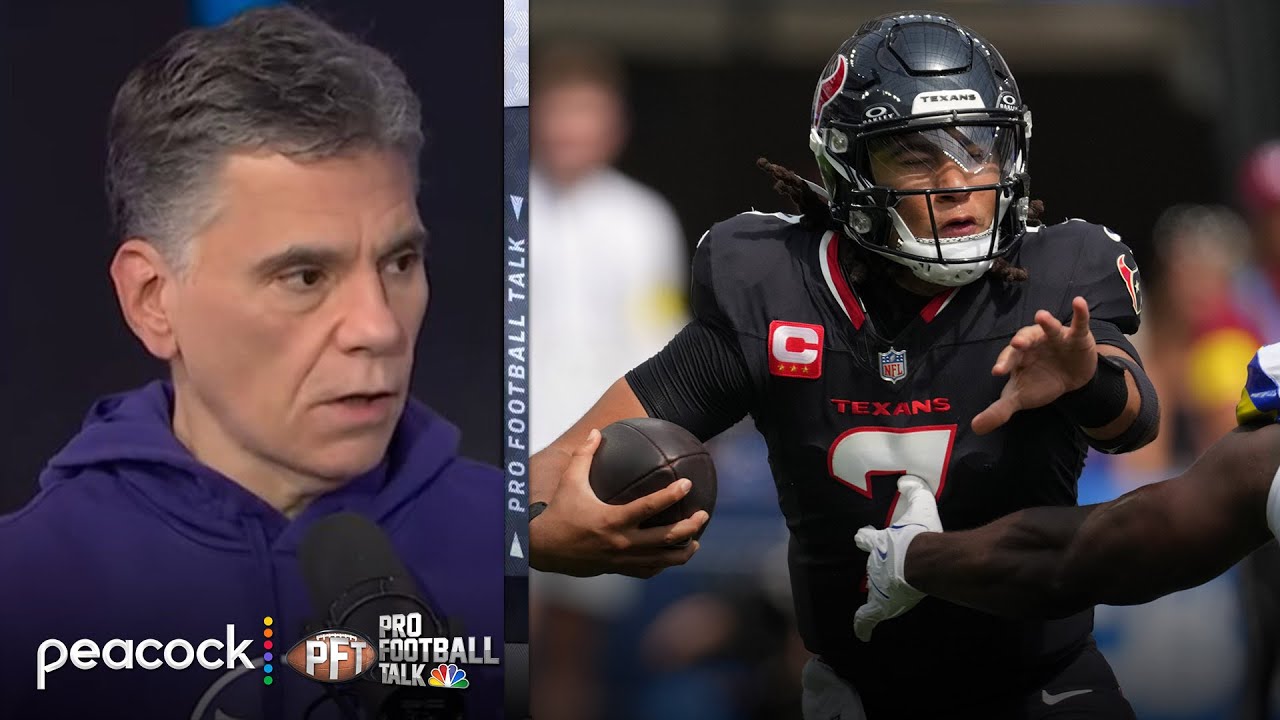 Houston Texans caught ‘lollygagging’ in Week 1 vs. Los Angeles Rams | Pro Football Talk | NFL on NBC