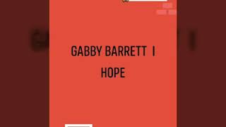 Gabby Barrett  I Hope