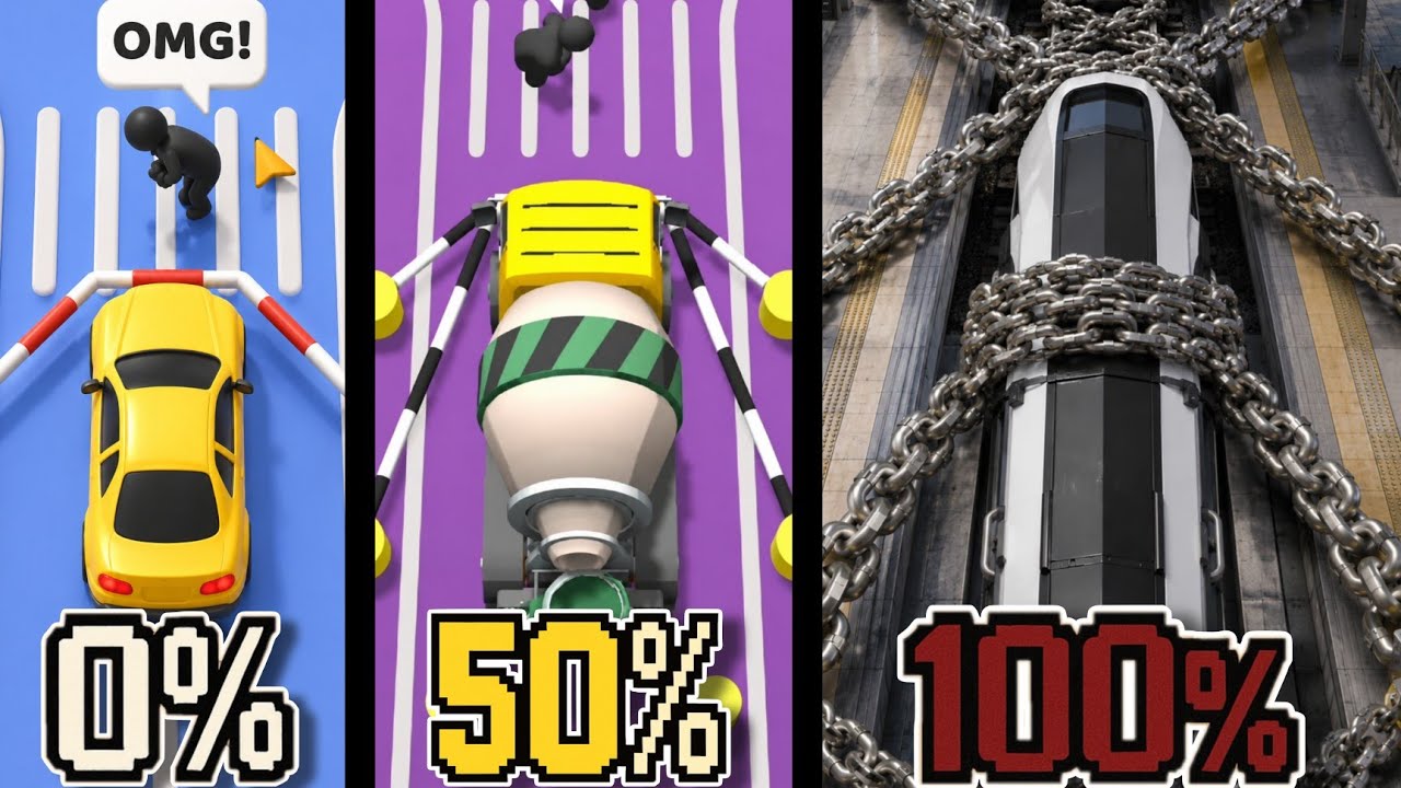 Aku Mengikat 100% KERETA di Rope Savior 3D