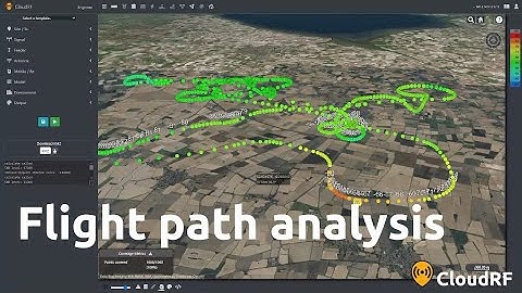 Flight path communications analysis with ADSB exchange