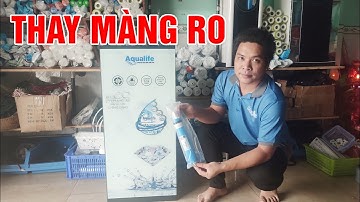 Thay màng lọc R.O cho máy lọc nước cực đơn giản mà không cần đến thợ