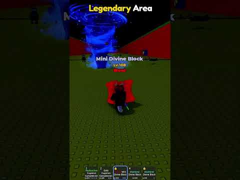 MINI Divine Block from CRAZY Tornado Storm 😱😱 #roblox #shorts #robloxedit