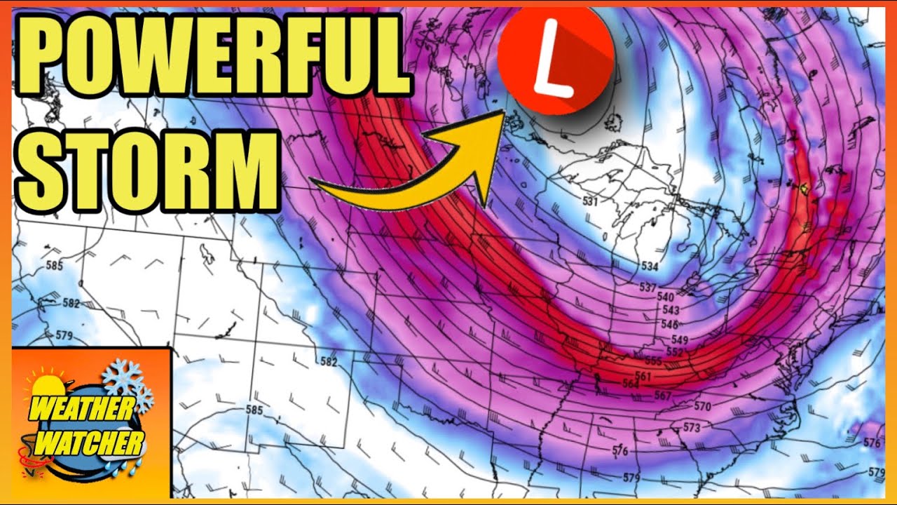 This Powerful Storm will bring Cold Air, Severe Storms, Heavy Rain, and ...