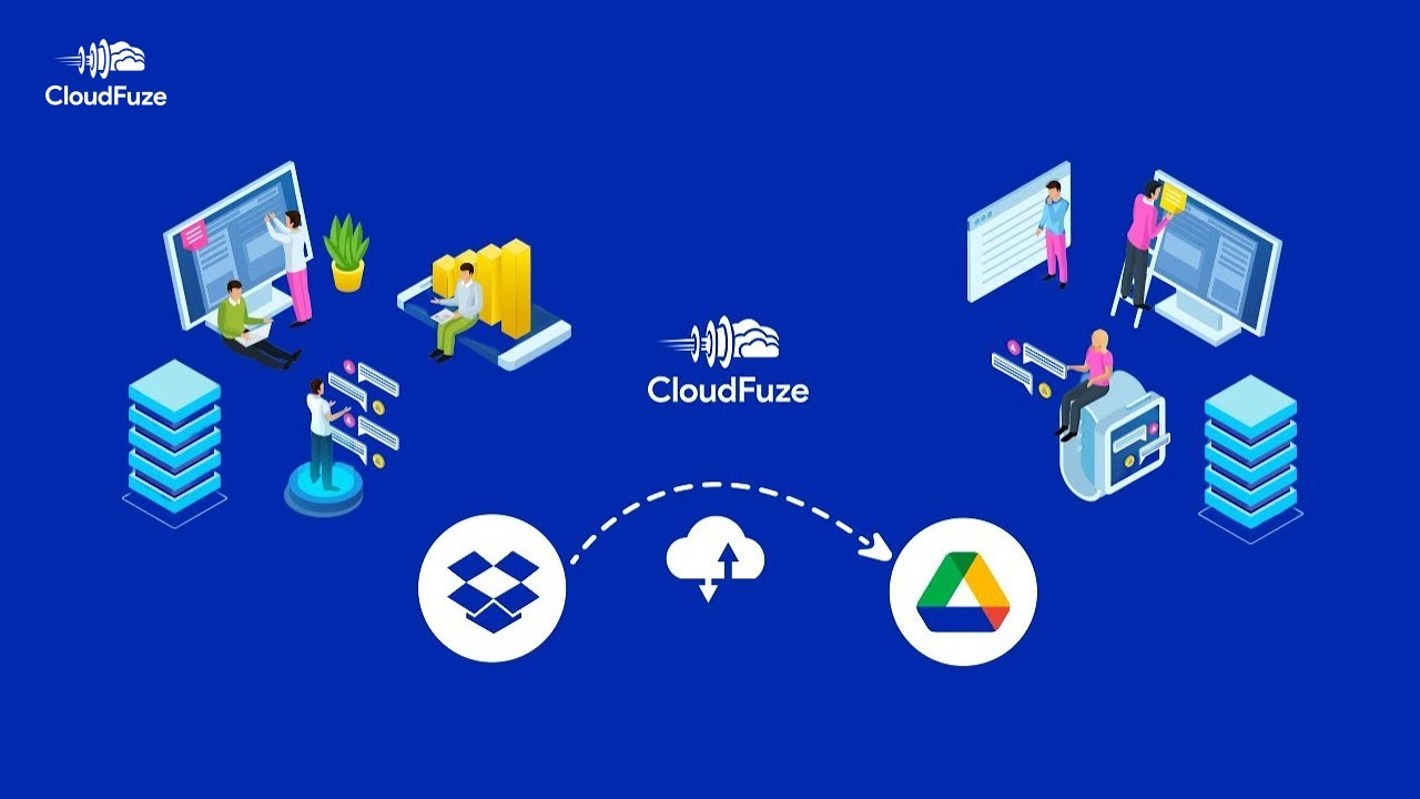 How to Transfer Files From Dropbox Business to Google Drive - YouTube