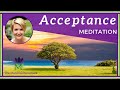 Practice acceptance to release resistance  mindfulness meditation  mindful movement