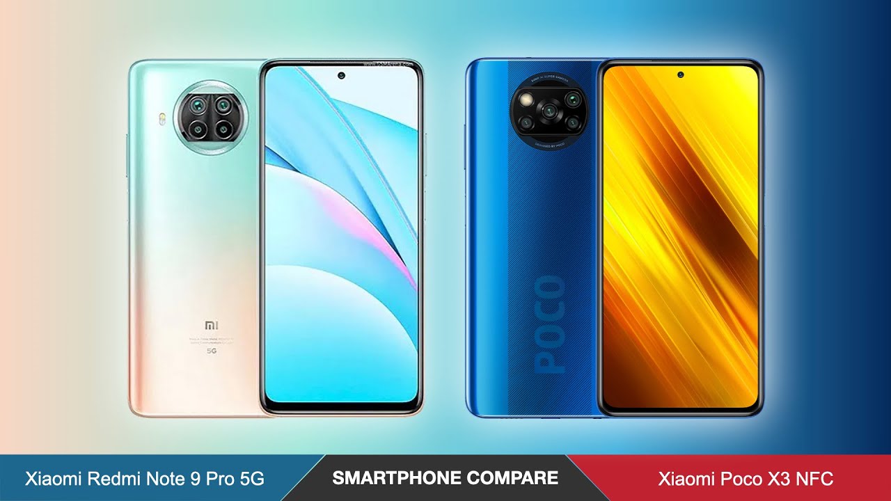 Redmi Note 9t Vs Poco X3 Pro