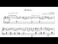 Fats waller bb blues transcription with score