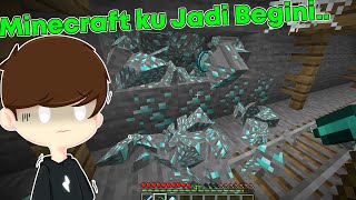 Dunia Minecraft ku Berubah Menjadi Realistis..