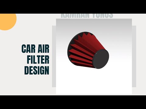 CATIA V5 - AIR FILTER | MULTI SECTIONS SOLID |
