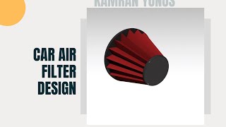 CATIA V5 - AIR FILTER | MULTI SECTIONS SOLID |