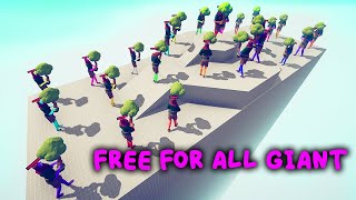 FREE FOR ALL GIANTS [BATTLE ROYALE] | TABS  Totally Accurate Battle Simulator