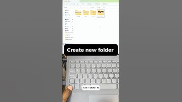 How to Quickly Create a New Folder with a Shortcut #shorts #viralshorts #windowstips #newfolder