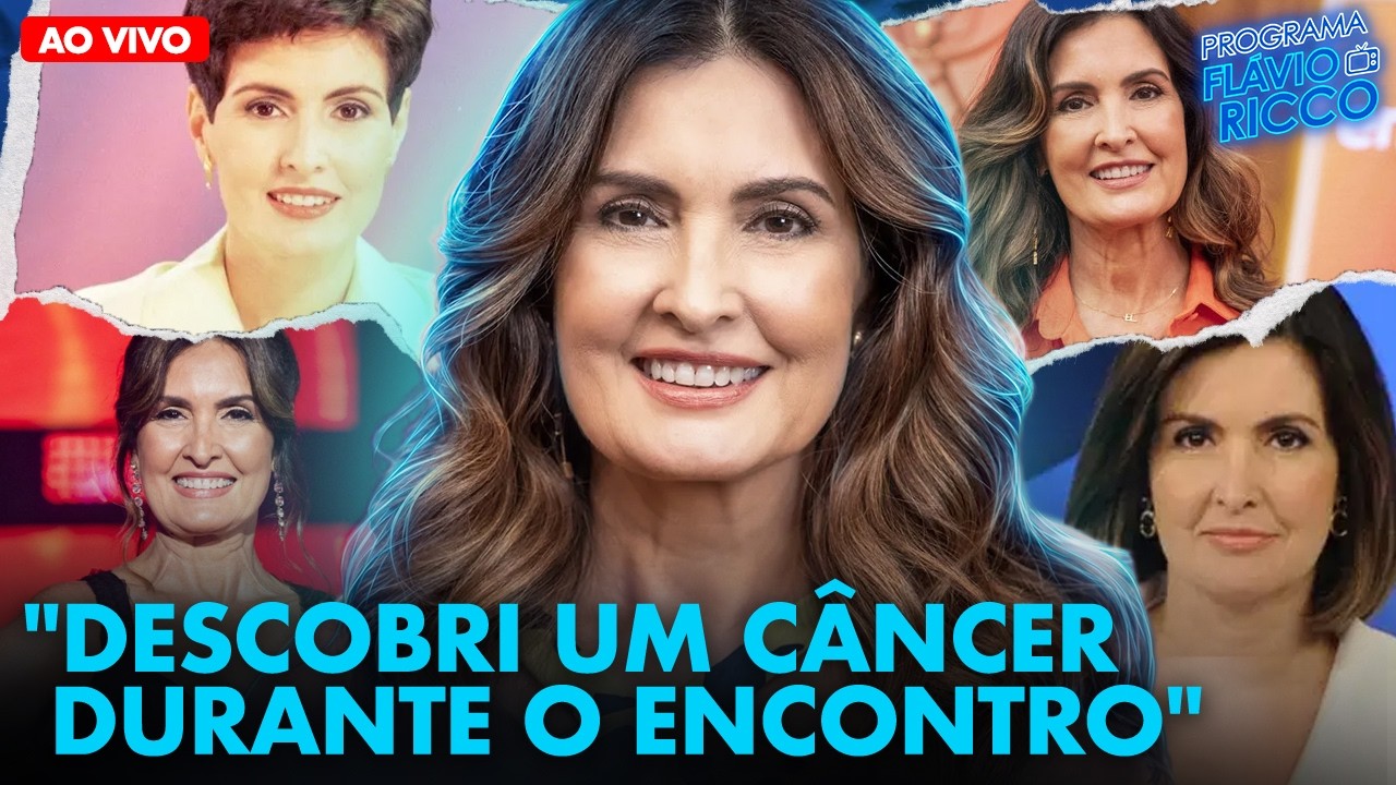FLÁVIO RICCO recebe FÁTIMA BERNARDES | Programa Flávio Ricco | LeoDias TV