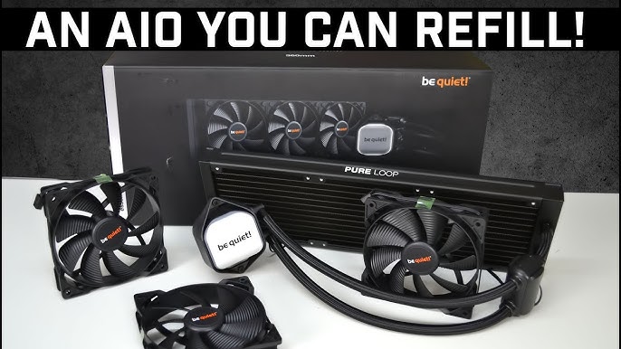 be quiet! Pure Loop All-in-One CPU Liquid Cooler BW007 B&H Photo