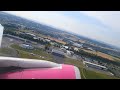 Wizzair A320: Afternoon Takeoff from Dortmund