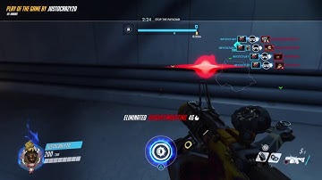 Overwatch junkrat ult quintuple kill