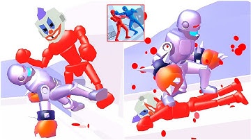 Stickman Ragdoll fighter Gameplay 8, New Android Games 2024 ios Walkthrough Simulato‪r Trailer