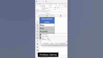 🤙  Reemplazar texto  Excel