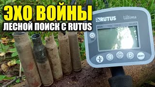 ЭХО ВОЙНЫ ... Лесной поиск с металлоискателем RUTUS Ultima