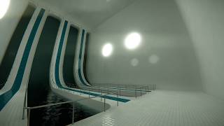 Walkthrough&Exploration of  Backrooms in POOLS - Level 3 (No Commentary)