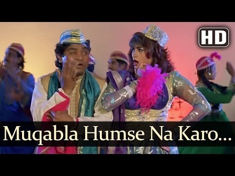 Muqabla Humse Na Karo (HD) - Ganga Ki Kasam Songs - Mithun - Deepti Bhatnagar - Altaf Raja songs