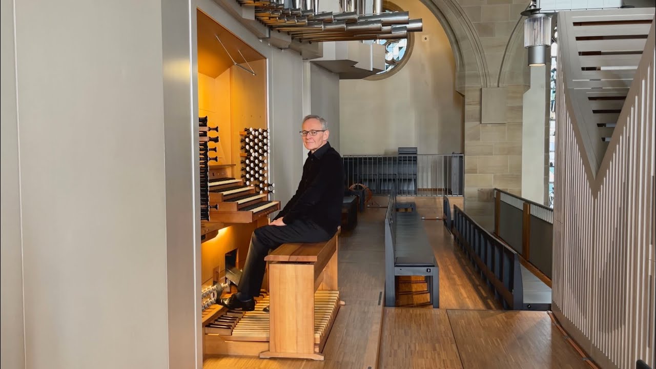 Kay Johannsen plays Bach: Sonata IV e minor BWV 528