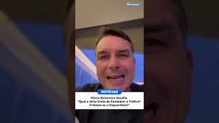 Flávio Bolsonaro "Qual o Jeito Certo de Combater o Tráfico? O Nosso ou o Esquerdista?#shorts#short