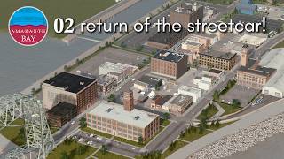 Warehouse district turned into a tourist hub in Cities Skylines 1 | C:S1 Amaranth Bay #02