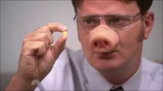 The Office (US): Dwight eating Jim