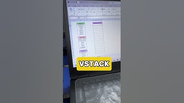 Save 3 Hours Daily on Excel | VSTACK Formula | #shorts #vstack #ytshorts #excel