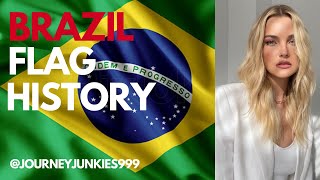 Brazil Flag History-Diamond And Stars Banner Brazil Flag History Brazil Flag