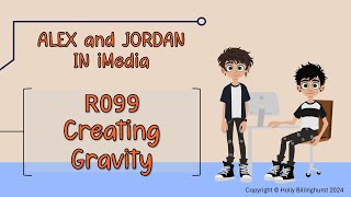 Alex & Jordan in iMedia - Gamemaker Gravity Example