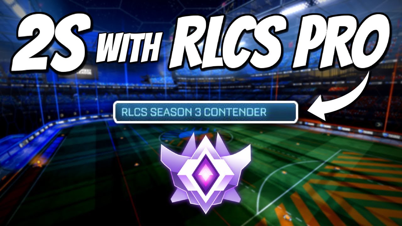 2S WITH A RLCS S3 PRO! | Grand Champion 2v2 (Rocket League Gameplay)