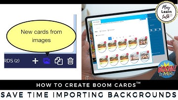 Importing backgrounds QUICKLY | Making Boom Cards™ | Tutorial