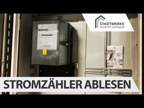 Video: So Lesen Sie Einen Dreitarif-Stromzähler Ab