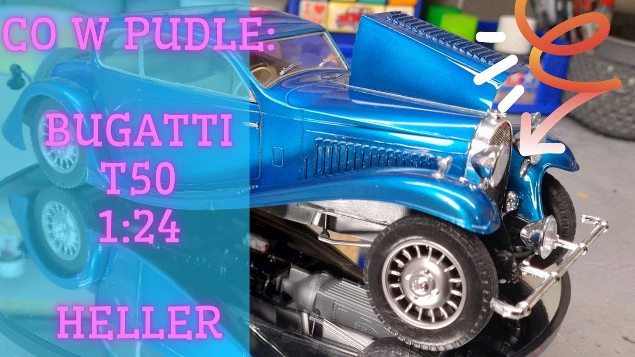 Co w pudle: Bugatti T50 1:24 