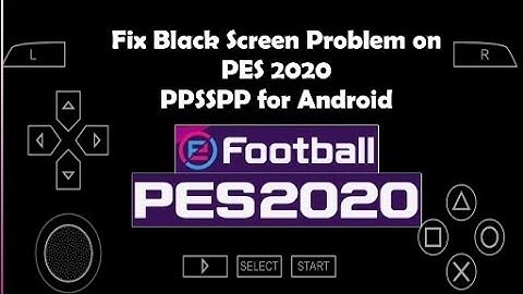 How to fix black screen in Pes 2020
