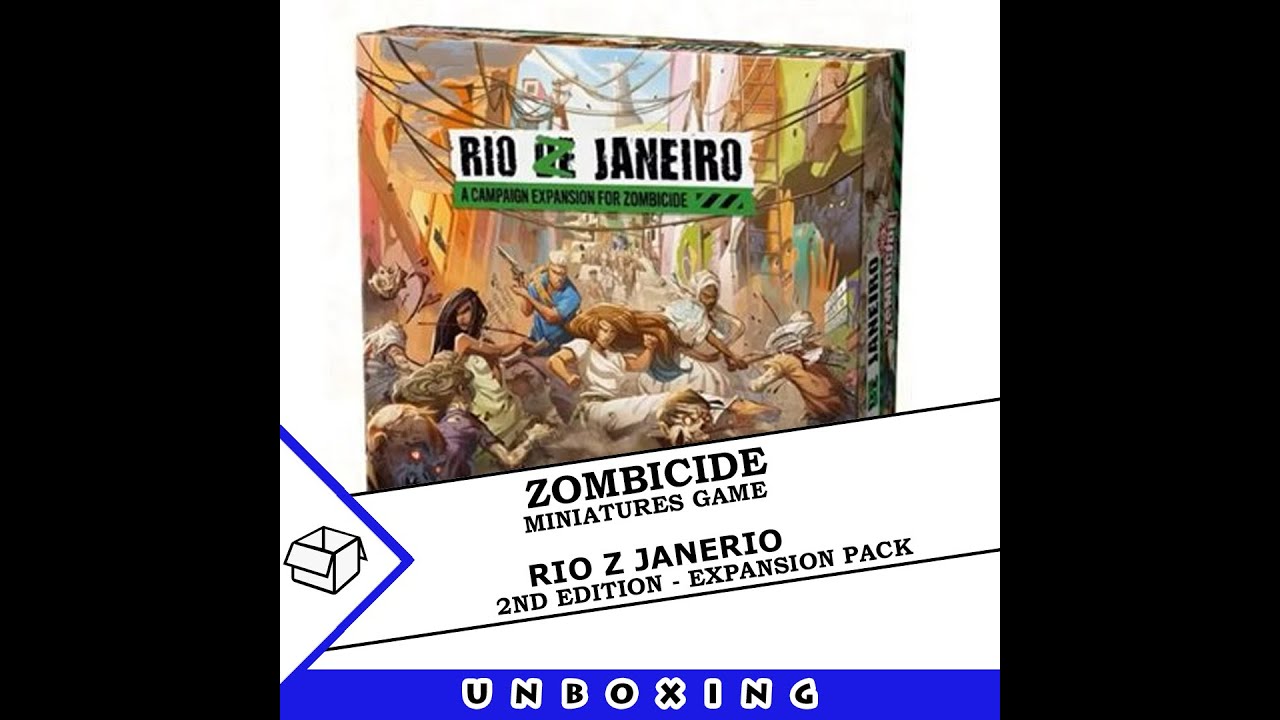 Zombicide (2ª Edição): Rio Z Janeiro (Expansão) + sleeves de brinde