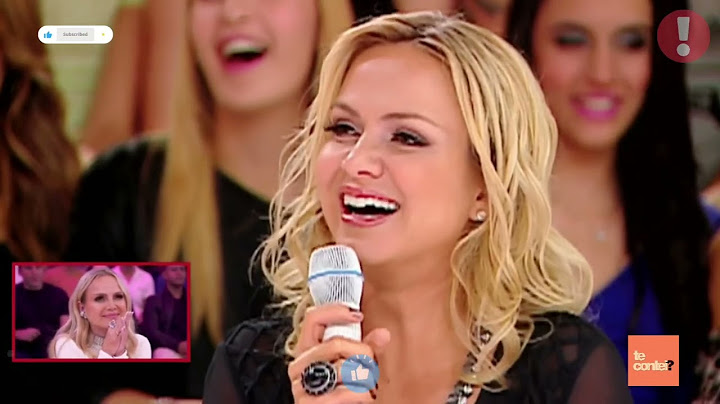 ELIANA RECEBE HOMENAGEM NO DOMINGÃO COM HUCK | Te Contei?