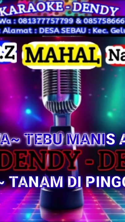 Mahal Meggy z karaoke nada wanita
