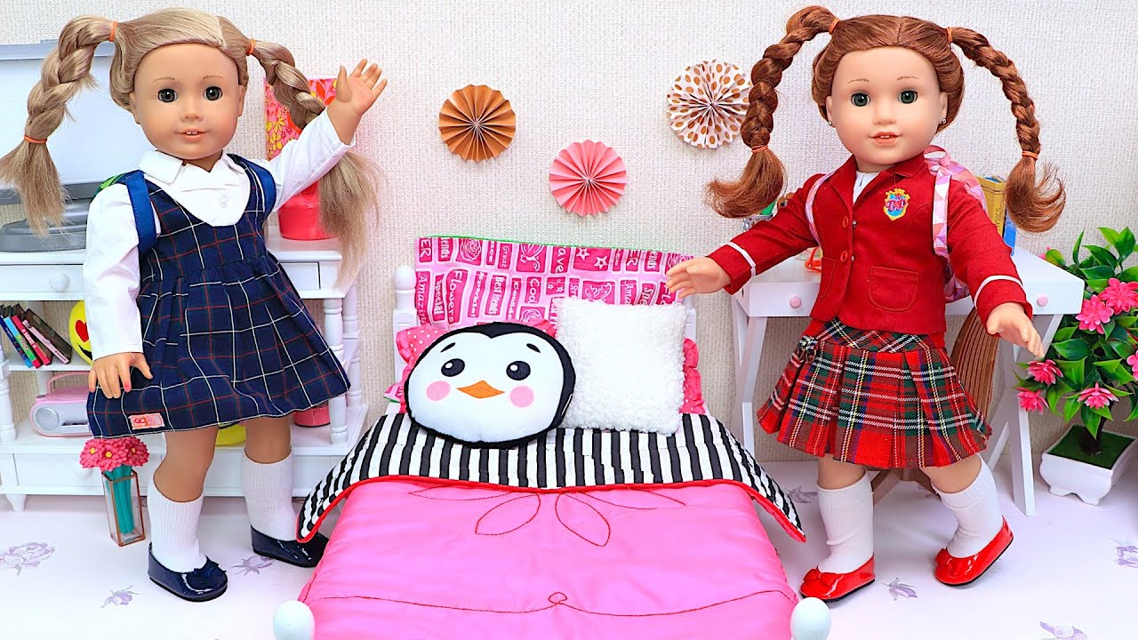 Sister Dolls Morning Routines Compilation stories by Play Dolls YouTube