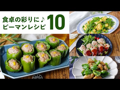 【ピーマンレシピ10選】肉詰めや炒め物など！主菜や副菜いろいろ♪｜macaroni（マカロニ）