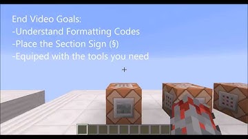 How to color text in Minecraft (Formatting Codes)