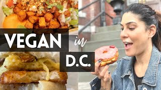 DC Vegan Vlog: Where to eat AMAZING vegan food in Washington DC