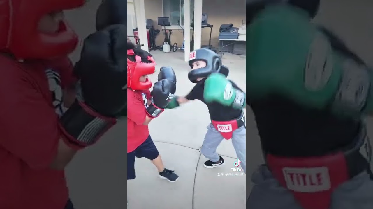 Kid's Boxing Azariah Figueroa FightingSkills Tiktok YouTube